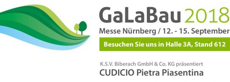 Read more about the article GaLaBau 2018 in Nürnberg: Save the Date – wir präsentieren eine neue Natursteinmarke