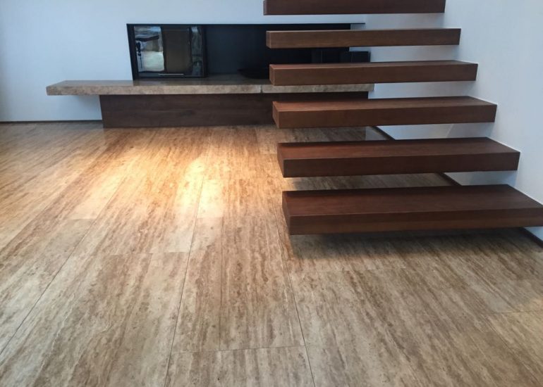 Traumhaftschön! Travertin Cavallone im Haus und Garten