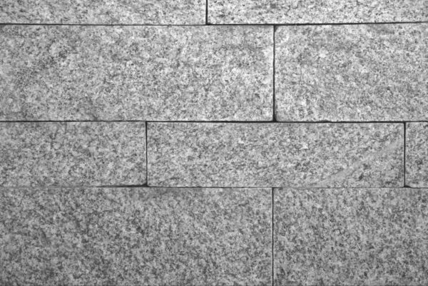 Mauerstein Granit Bravo G603, gesägt und gespalten