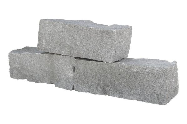 Mauerstein Granit Roriz, gespalten
