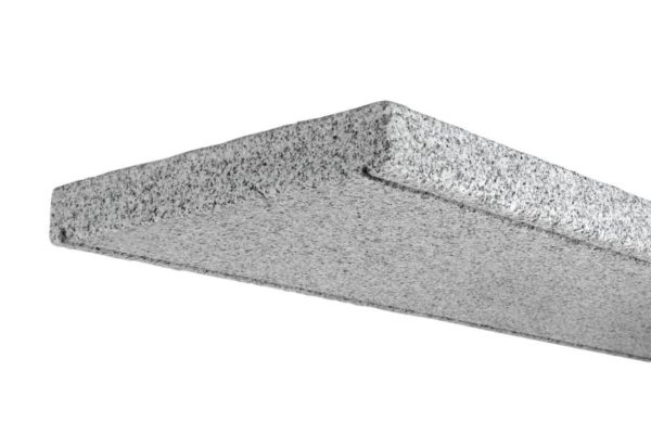 Mauerabdeckplatte Granit Bulvar mit 2 Wassernasen, kugelgestrahlt