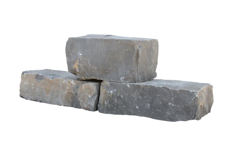 Mauerstein Kalkstein Andes, gespalten Mauerstein Kalkstein Andes, gespalten